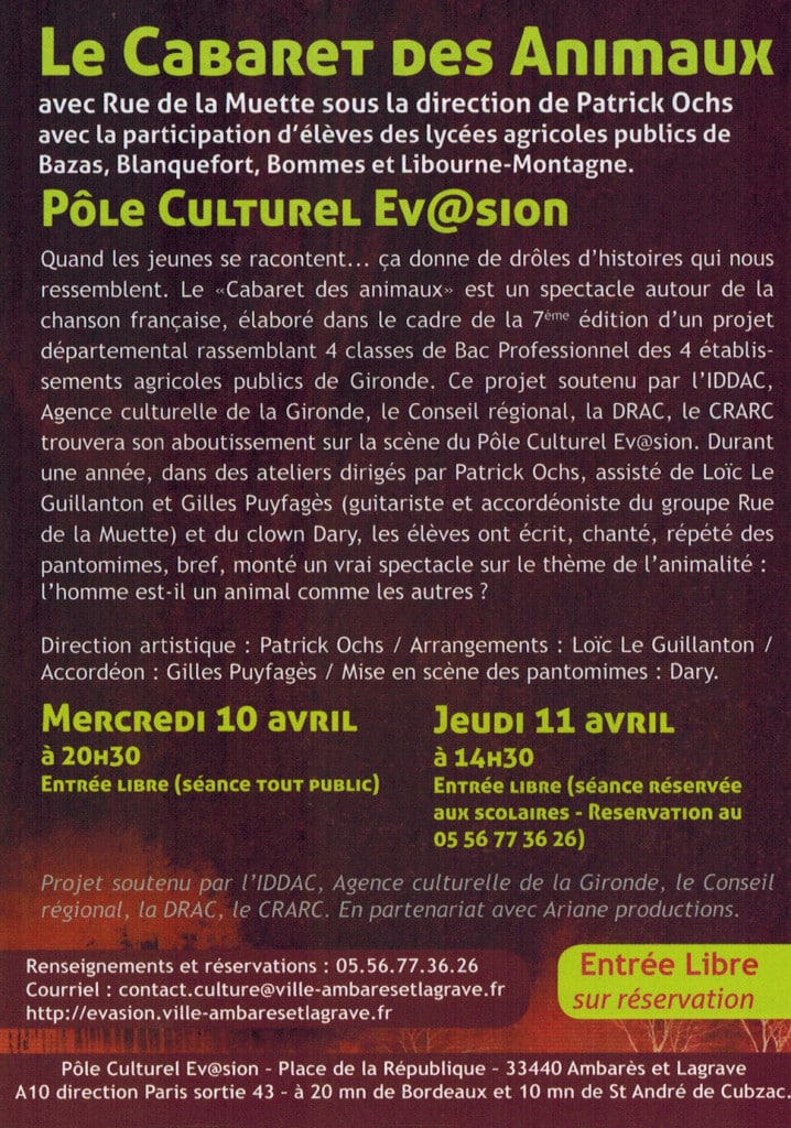 flyer verso