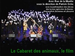 le cabaret des animaux, le film